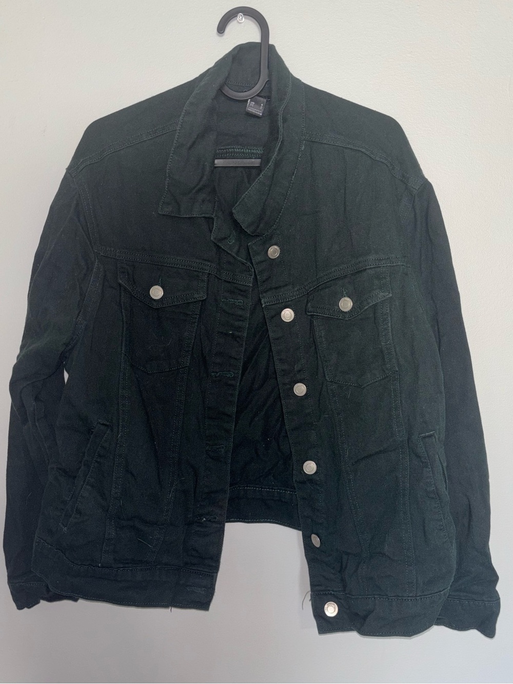 Streetwear Society Dark Green Denim Jacket